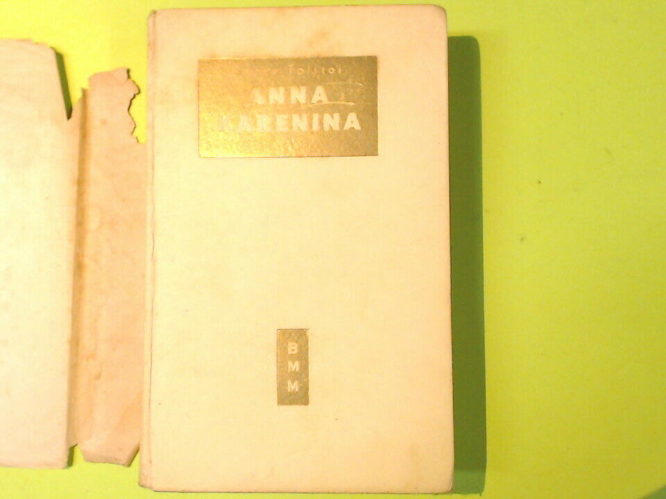 ANNA KARENINA VOL I TOLSTOI BIBLIOTECA MODERNA MONDADORI 1952 - immagine 4