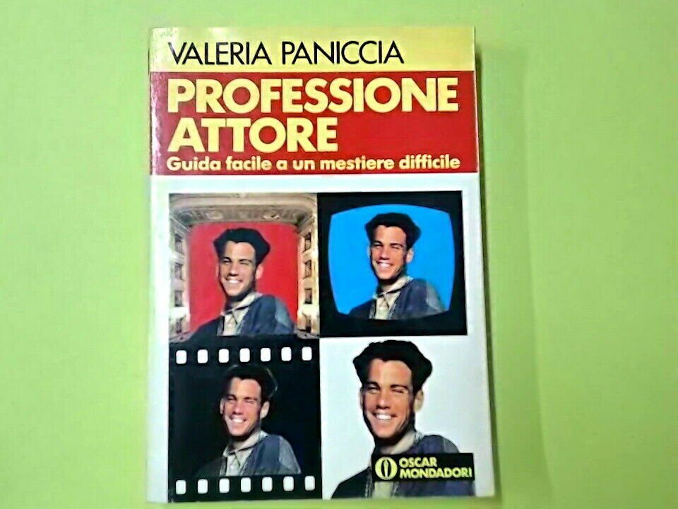 PROFESSIONE ATTORE PANICCIA OSCAR MONDADORI