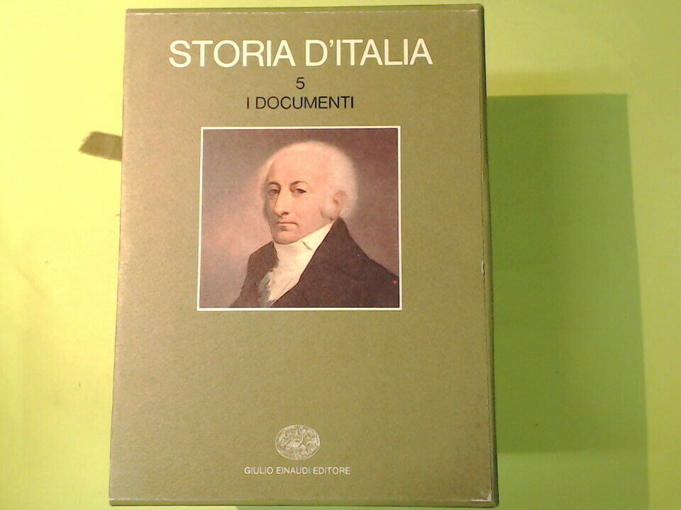 STORIA D'ITALIA 5 I DOCUMENTI 2 VOLUMI + COFANETTO EINAUDI EDITORE 1973 - immagine 4