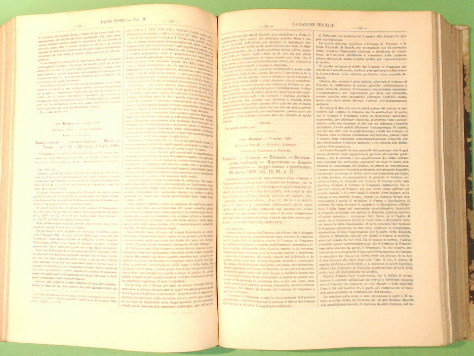 GIURISPRUDENZA ITALIANA RICCI LOZZI JANNUZZI VOL XXXVIII UTET 1886 - immagine 5