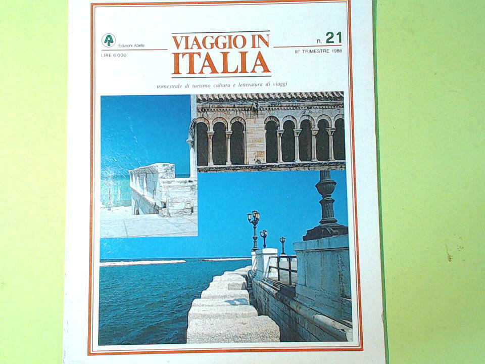 VIAGGIO IN ITALIA TRIMESTRE 1988 N 21