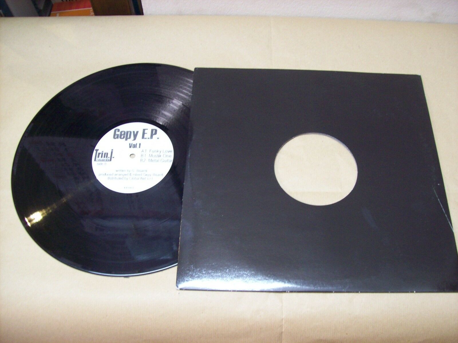 GEPY BISANTI GEPY EP VOL 1 FUNKY LOVE MUSTIK ONE METAL GUITAR EP 001 33 GIRI