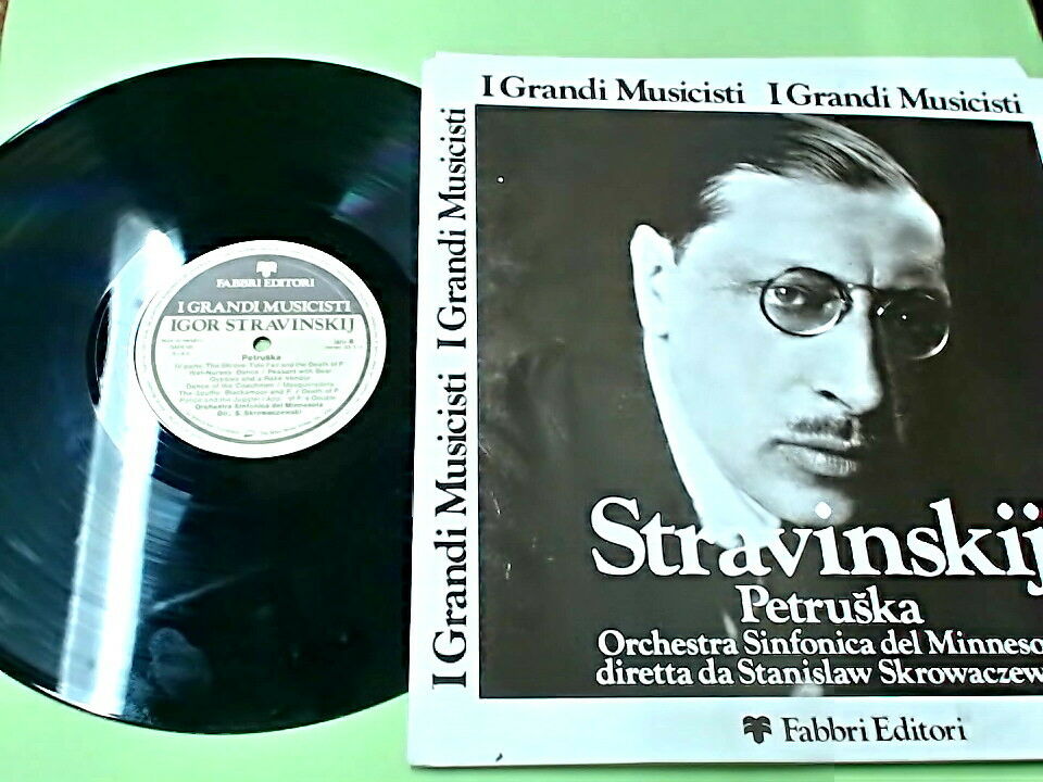 I GRANDI MUSICISTI IGOR STRAVINSKIJ PETRUSKA FABBRI EDITORI GMN 68