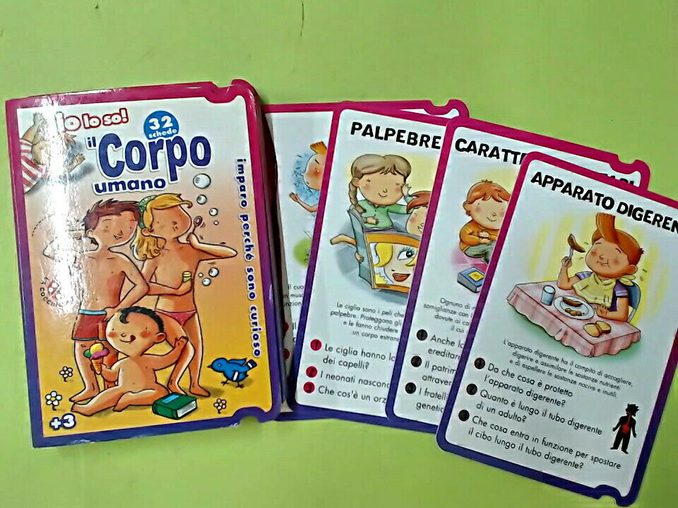 IL CORPO UMANO 32 SCHEDE
