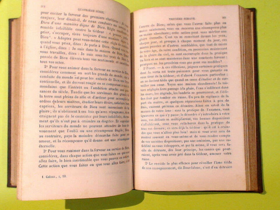 LE QUART D'HEURE POUR DIEU TOME I LARFEUIL ROGER CHERNOVIZ 1886 - immagine 5