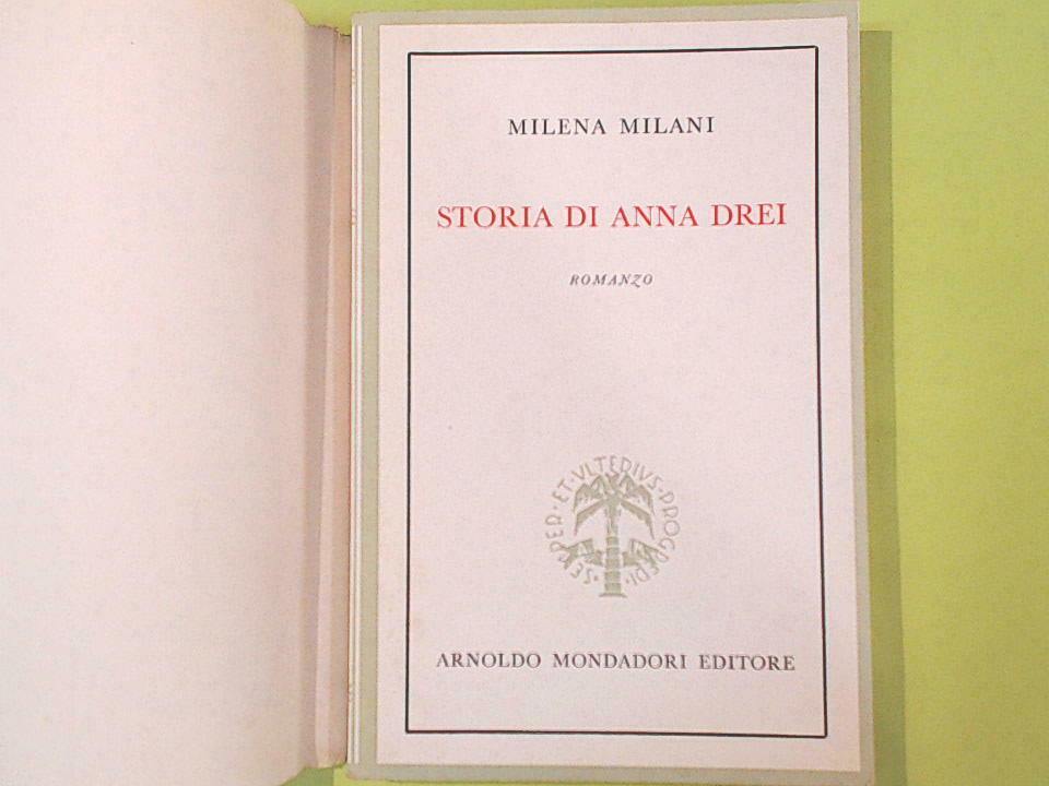 STORIA DI ANNA DREI MILENA MILANI MONDADORI EDITORE - immagine 3