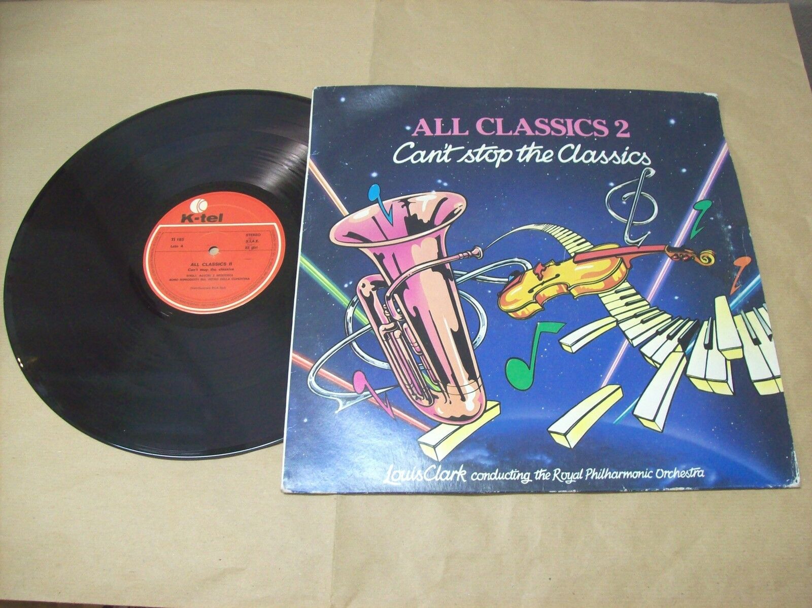 ALL CLASSICS 2 CAN'T STOP THE CLASSICS K TEL TI 185 33 GIRI