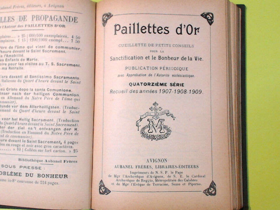 PAILLETTES D'OR 5 CUEILLETTE DE PETITS CONSEILS AUBANEL EDITEURS - immagine 5