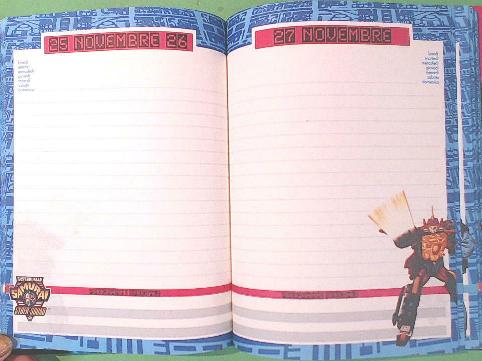 DIARIO SCOLASTICO SUPERHUMAN SAMURAI SYBER SQUAD - immagine 2