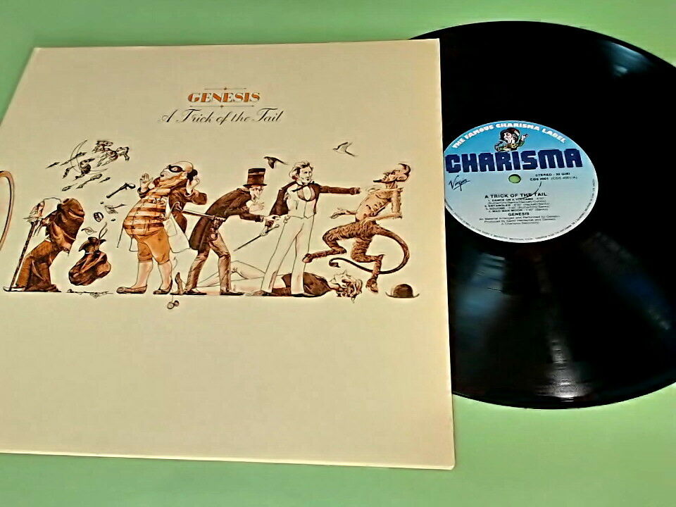 A TRICK OF THE TAIL GENESIS CHARISMA CDS 4001 33 GIRI 1986