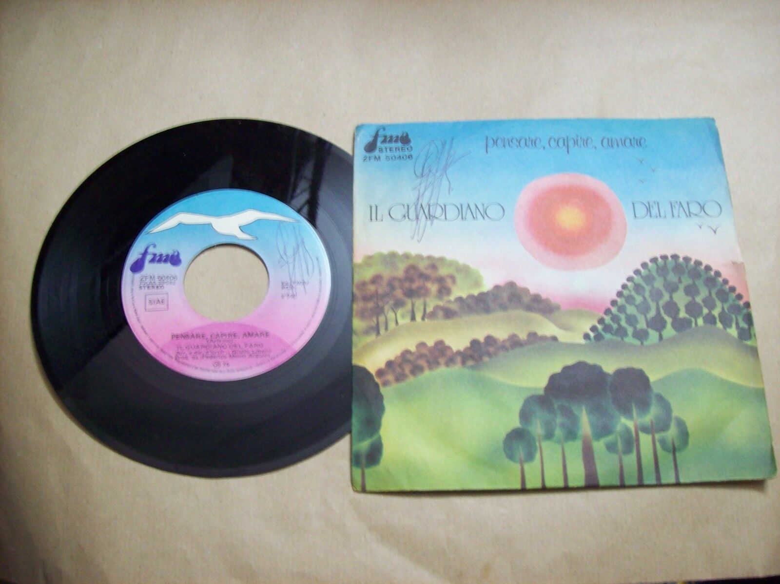 IL GUARDIANO DEL FARO PENSARE CAPIRE AMARE / DIMENTICARTI MAI FMA ZFM 50406