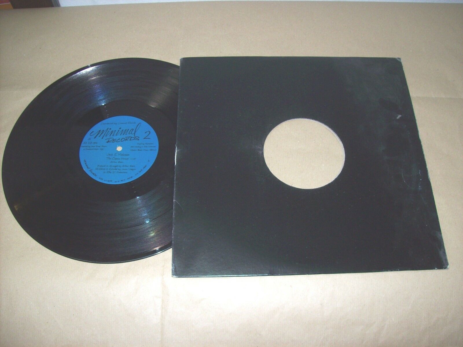 JACK MAKOSSA OPERA HOUSE MINIMAL RECORDS (2) 2 33 GIRI 1987