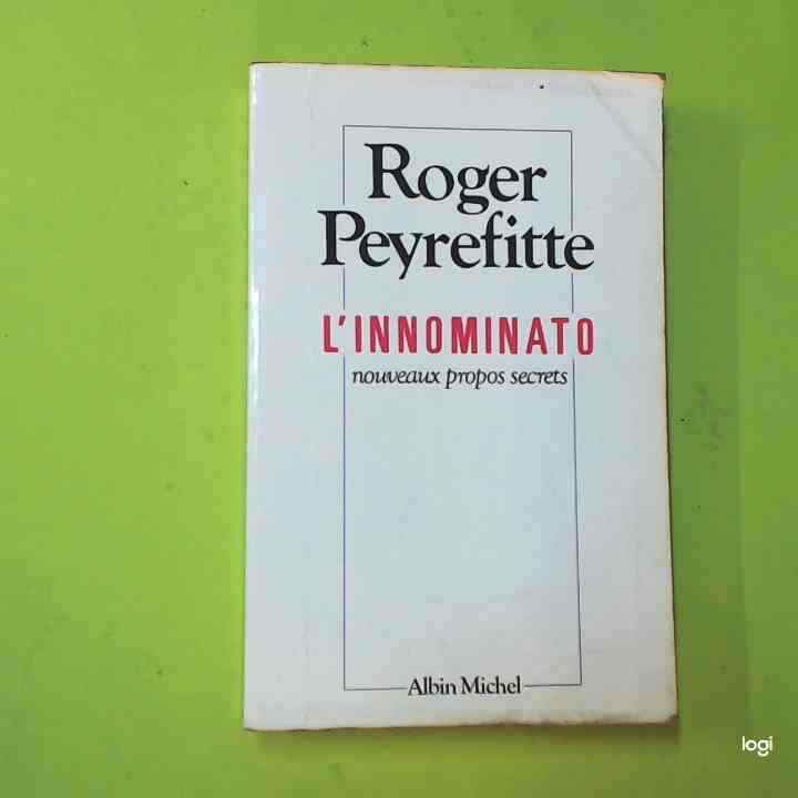 L'INNOMINATO PEYREFITTE ALBIN MICHEL