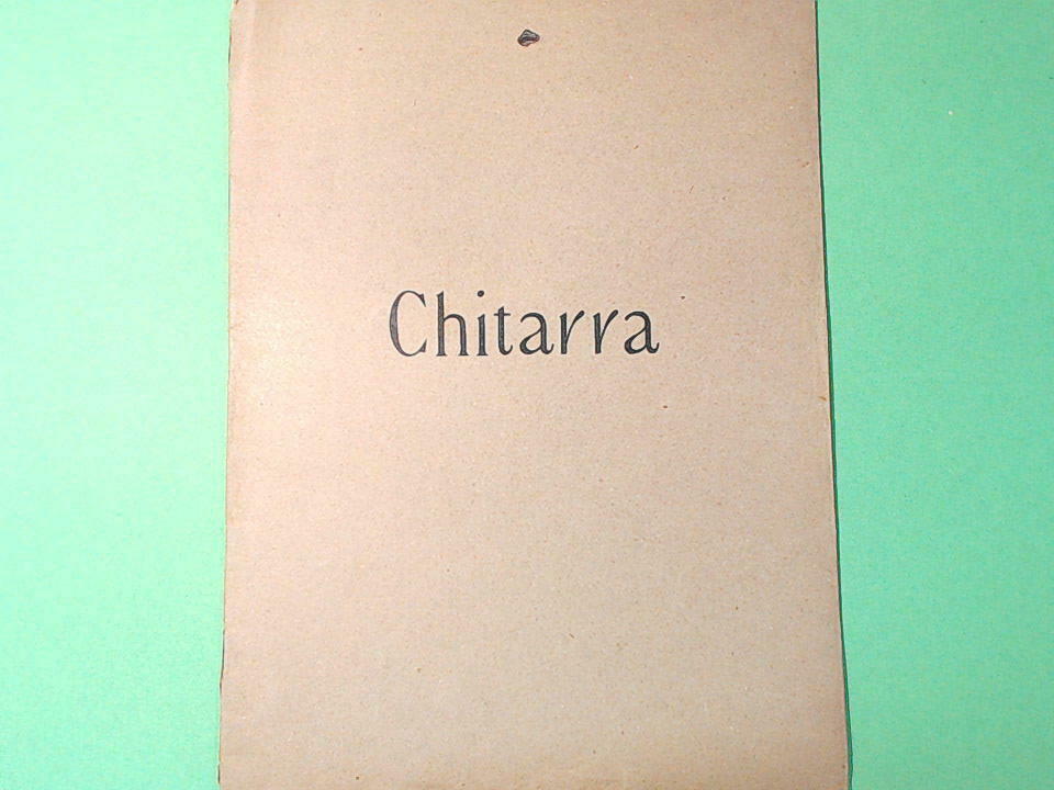 CHITARRA LA RONDINELLA AMABILE PAUVRE PETIT NID ECC EDIZIONI RICORDI