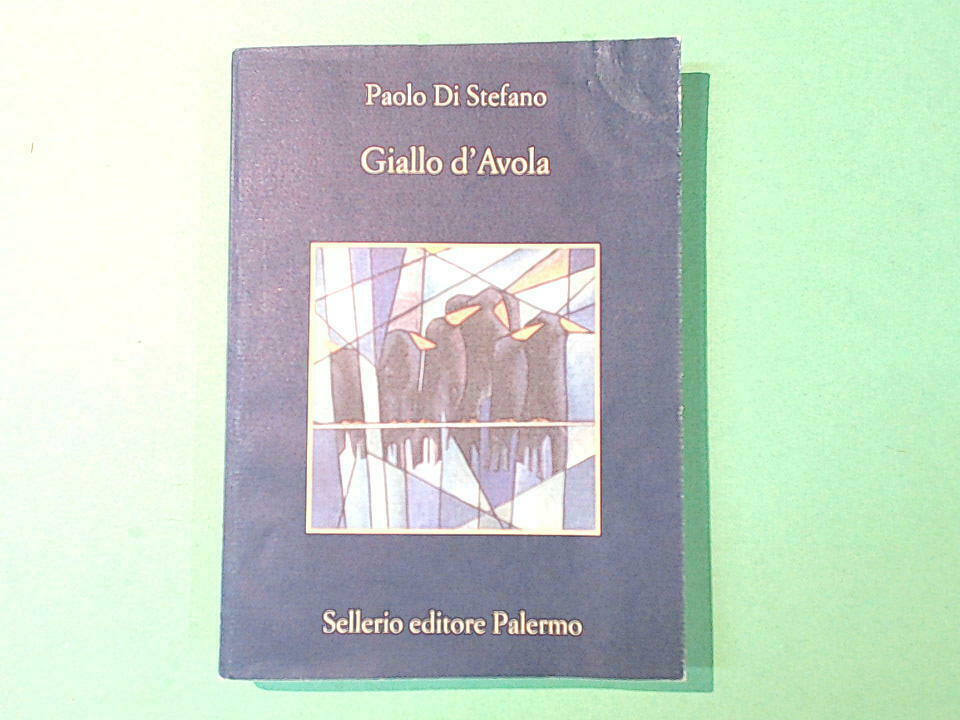 GIALLO D'AVOLA PAOLO DI STEFANO SELLERIO EDITORE AUTOGRAFATO - Libreria  degli Studi