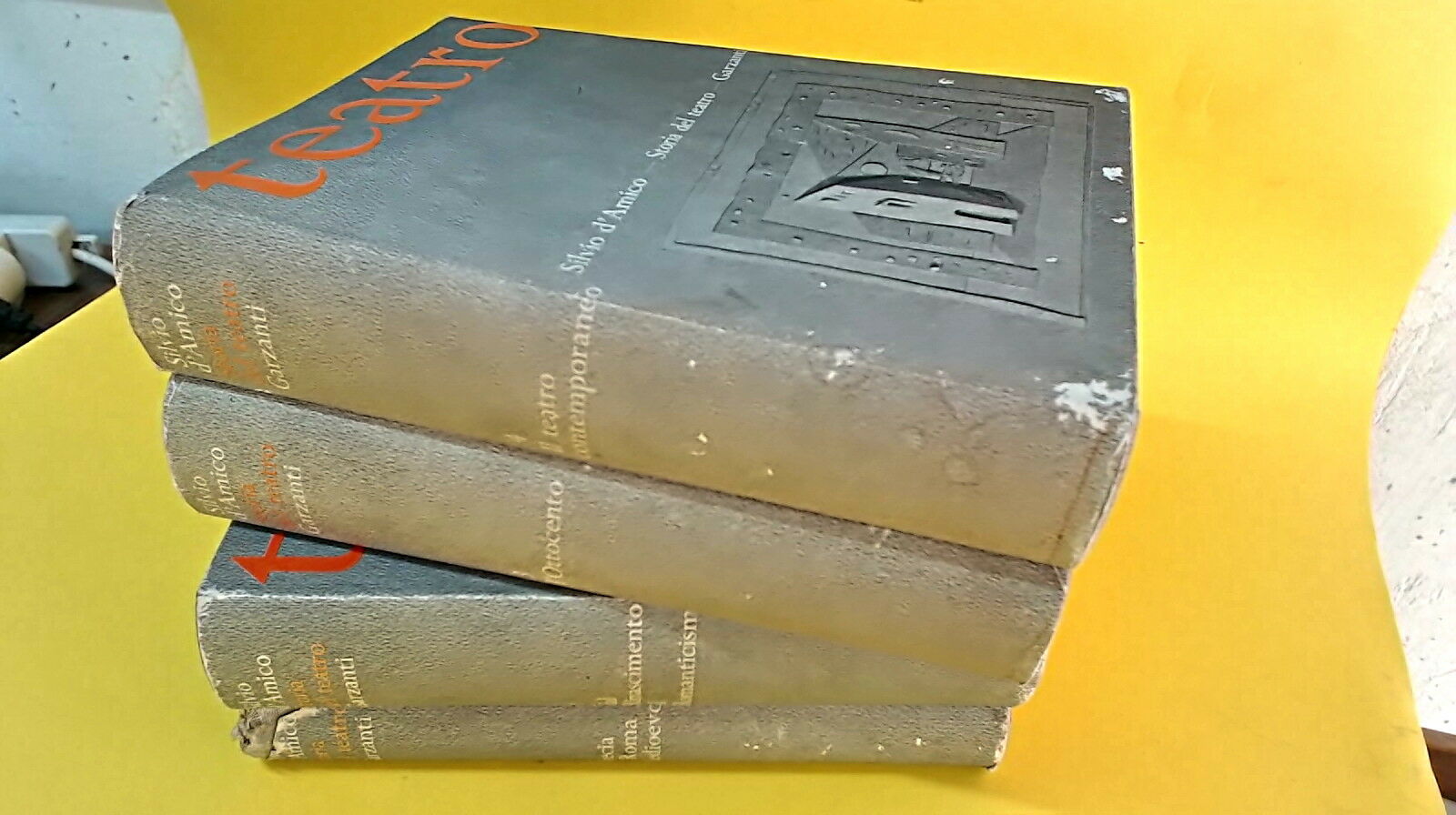 STORIA DEL TEATRO SILVIO D'AMICO 4 VOLUMI