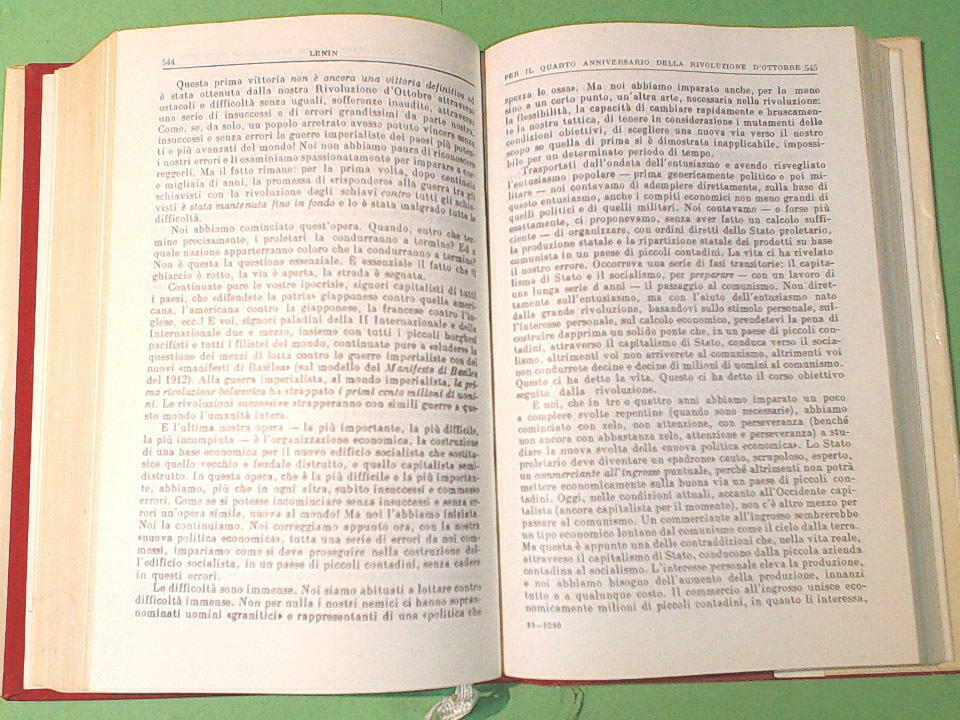 LENIN OPERE SCELTE IN SEI VOLUMI VOLUME VI EDITORI RIUNITI - immagine 5
