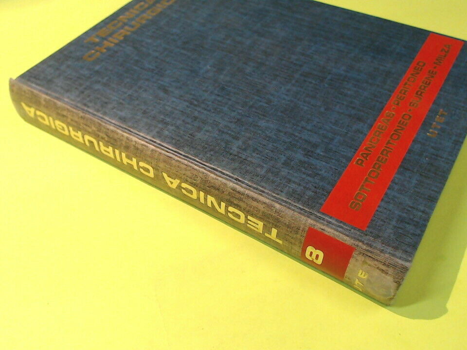 TECNICA CHIRURGICA PANCREAS PERITONEO SOTTOPERITONEO MILZA VOL VIII UTET - immagine 3