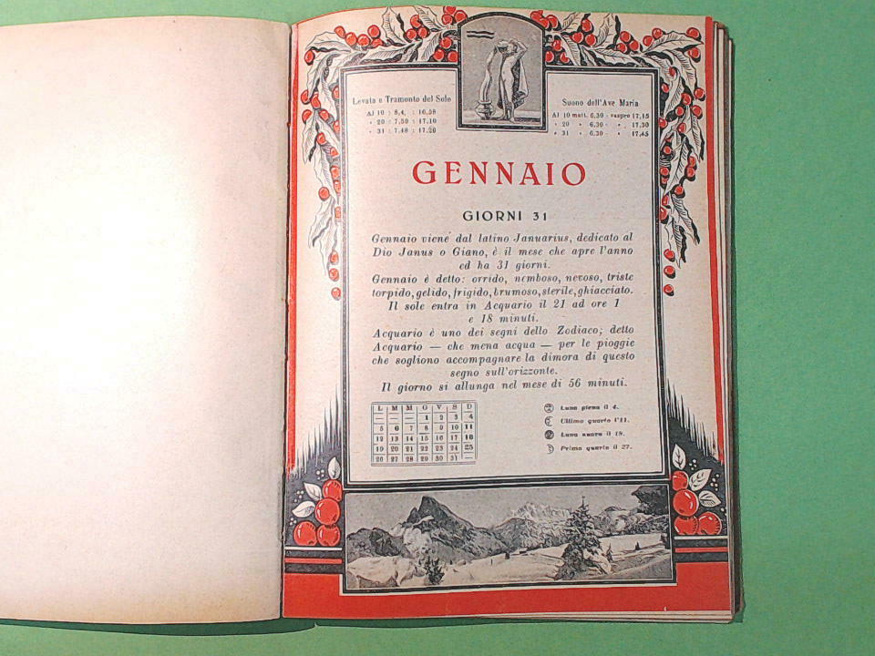 IL CALENDARIO DELL'AGRICOLTORE 1931 FIAT - immagine 4