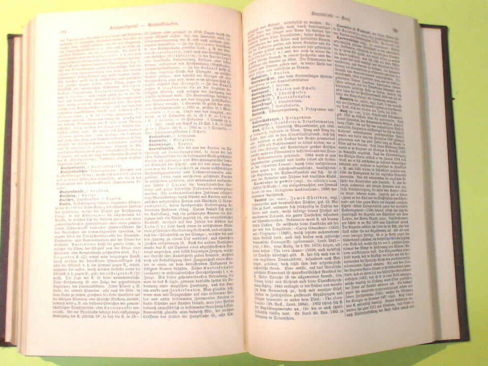 MEYERS KONVERSATIONS LEXIKON 9 JR - KO BIBLIOGRAPHISCHEN INSTITUTS 1887 - immagine 7