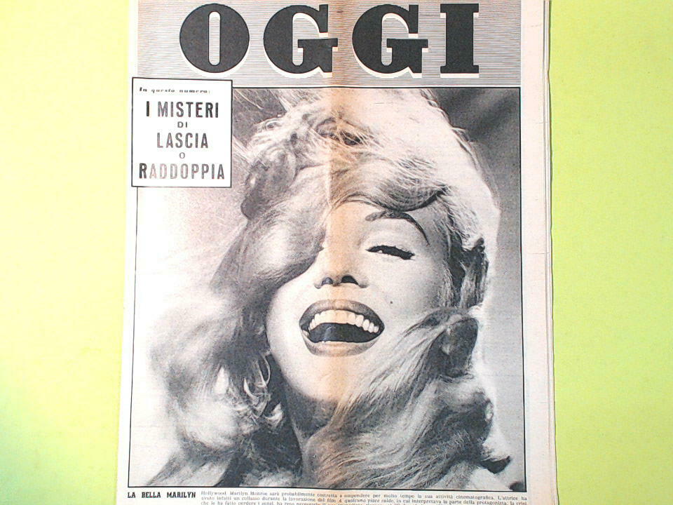 OGGI SETTIMANALE DI POLITICA ATTUALITA' E CULTURA SETTEMBRE 1958 N 39