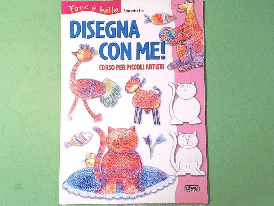 DISEGNA CON ME CORSO PER PICCOLI ARTISTI BINI DE VECCHI EDITORE