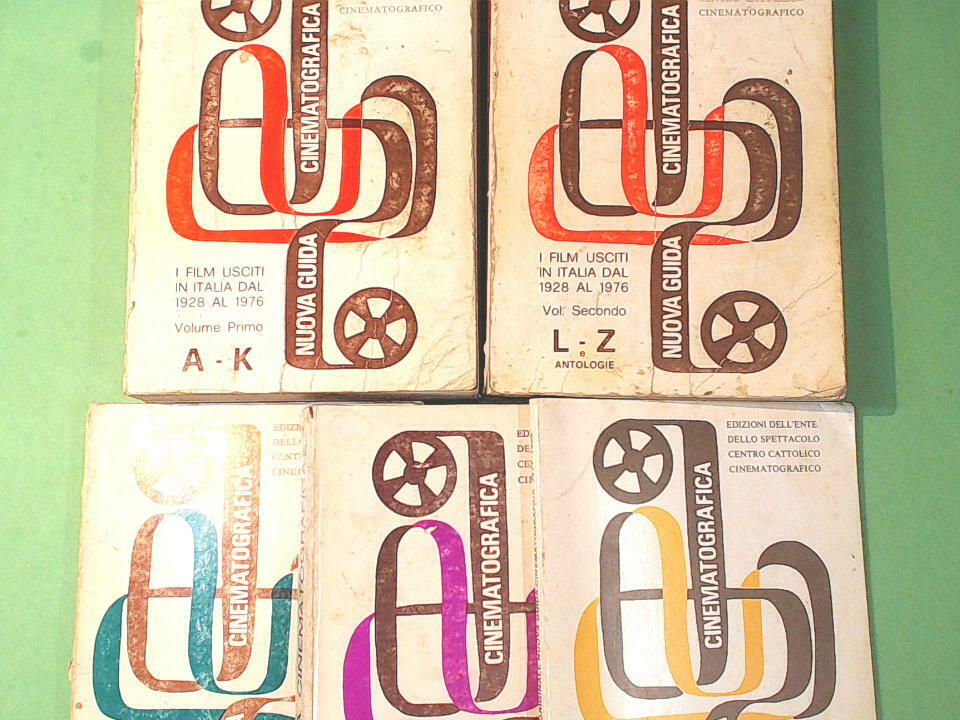 NUOVA GUIDA CINEMATOGRAFICA 5 VOL ENTE DELLO SPETTACOLO
