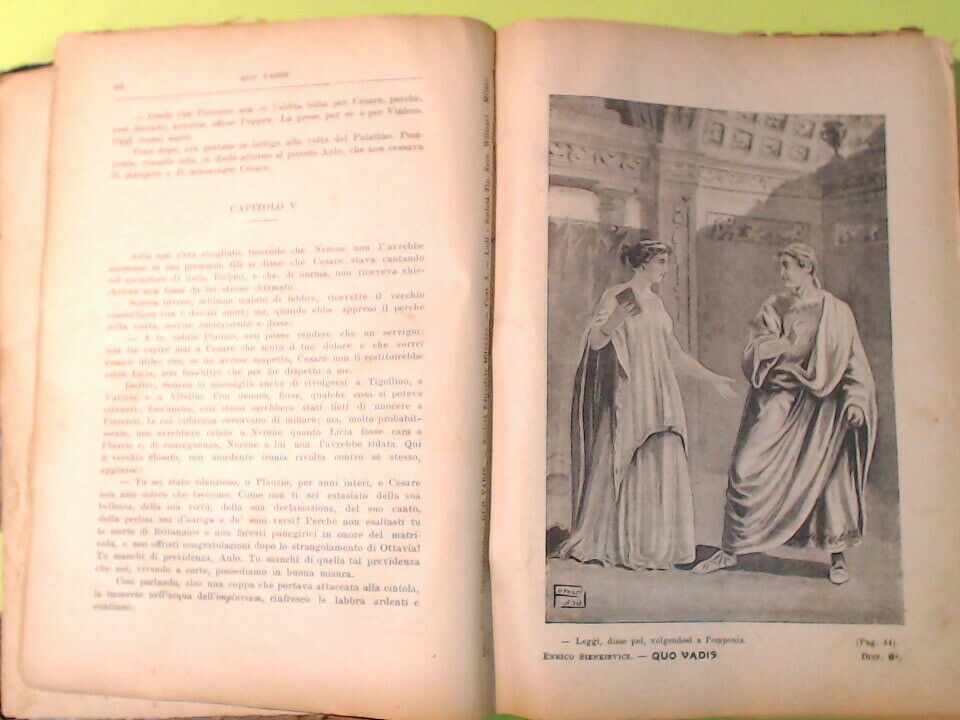 QUO VADIS SIENKIEVICZ ILLUSTRAZIONI FORNARI SOCIETA' EDITORIALE MILANESE - immagine 5