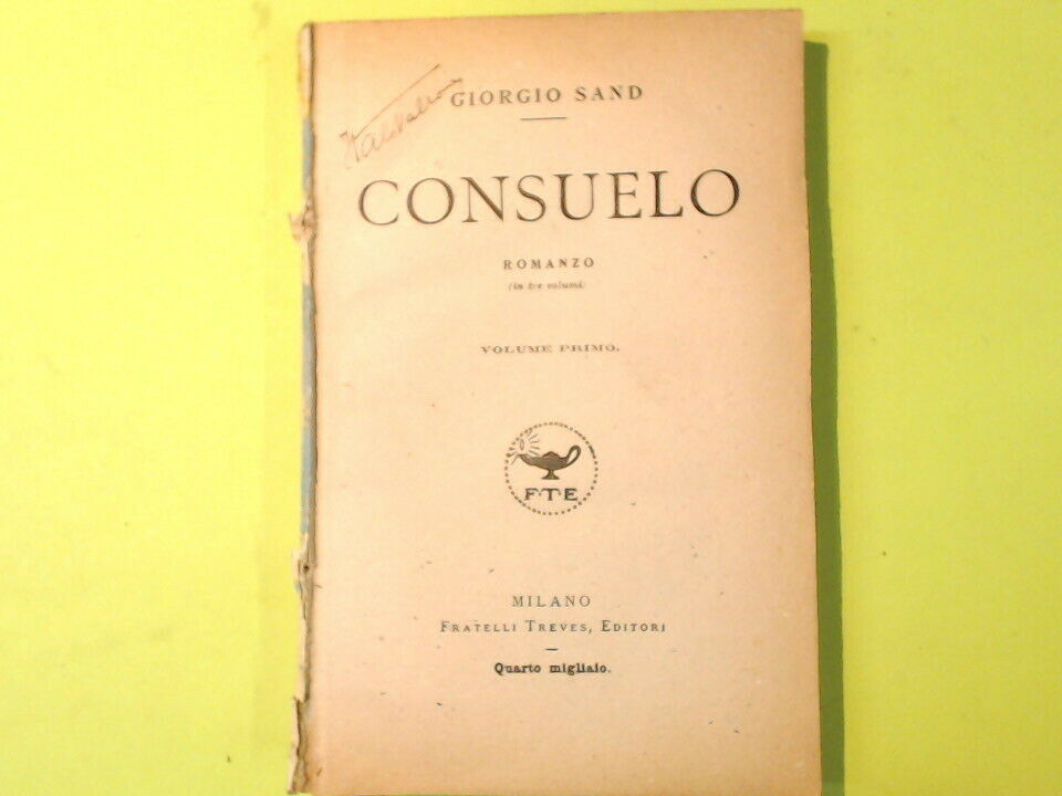 CONSUELO VOL I SAND TREVES 1920