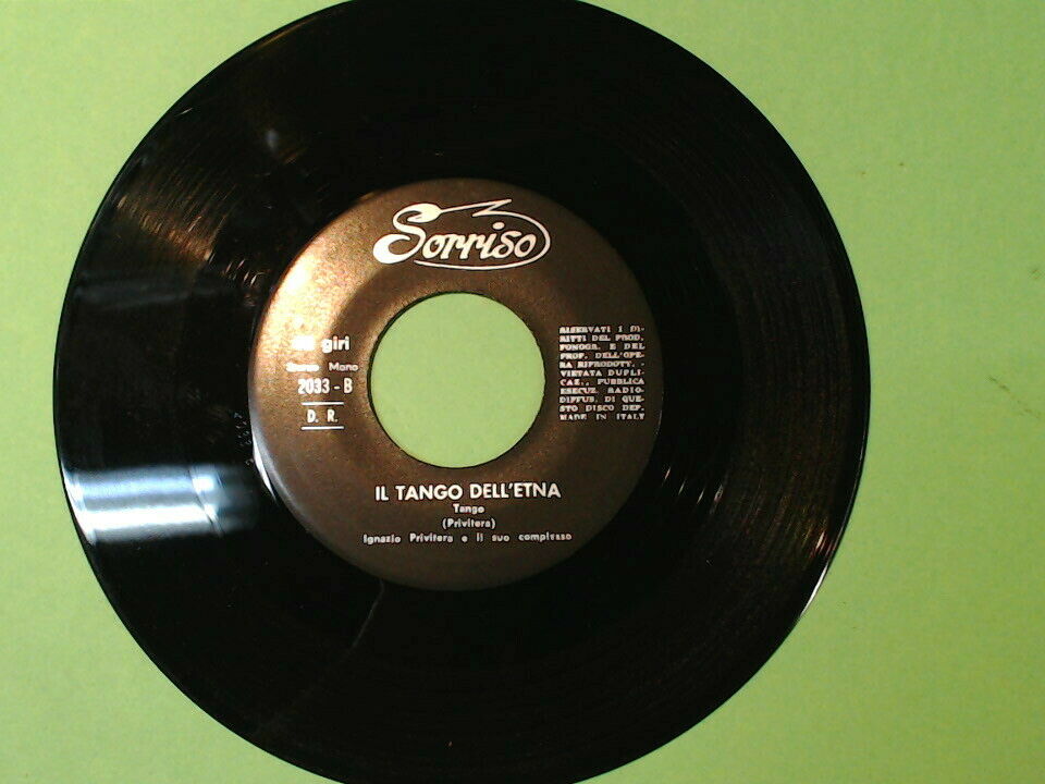 IL PICCOLO FOX TANGO DELL'ETNA PRIVITERA E IL SUO COMPLESSO SORRISO 2033 45 giri - immagine 4