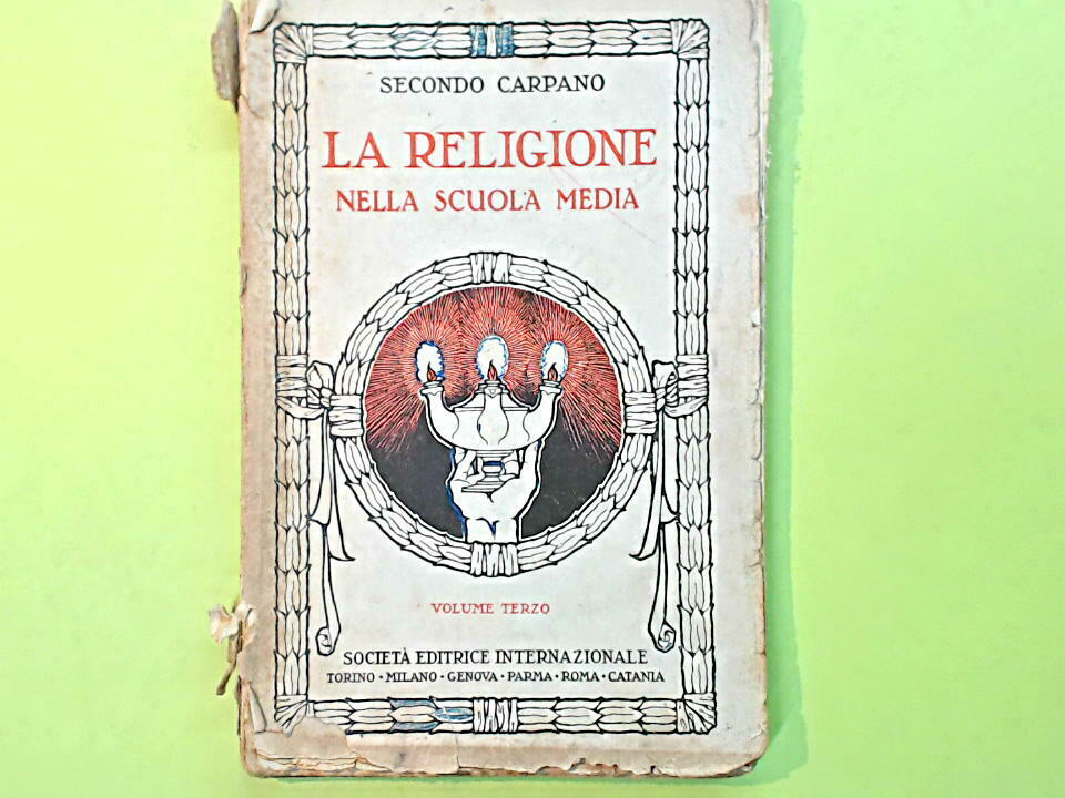 LA RELIGIONE NELLA SCUOLA MEDIA VOL III CARPANO SEI
