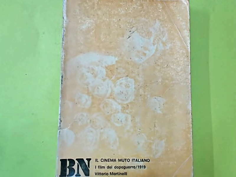 IL CINEMA MUTO ITALIANO I FILM DEL DOPOGUERRA 1919 MARTINELLI BN