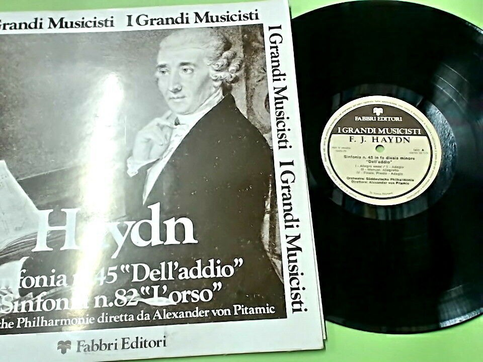 I GRANDI MUSICISTI HAYDN FABBRI EDITORI GMN 79 33 GIRI