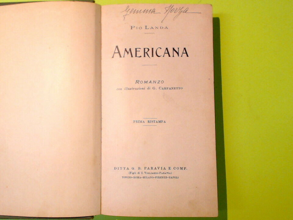 AMERICANA LANDA ILLUSTRAZIONI CARPANETTO PARAVIA - immagine 4