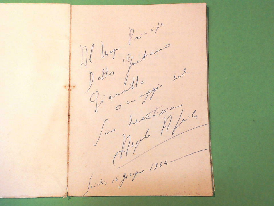 BIBLIOTECA DEL CONVIVIO VOL II COLLANA ANTOLOGICA A CURADI FILIPPO FICHERA 1958 - immagine 4