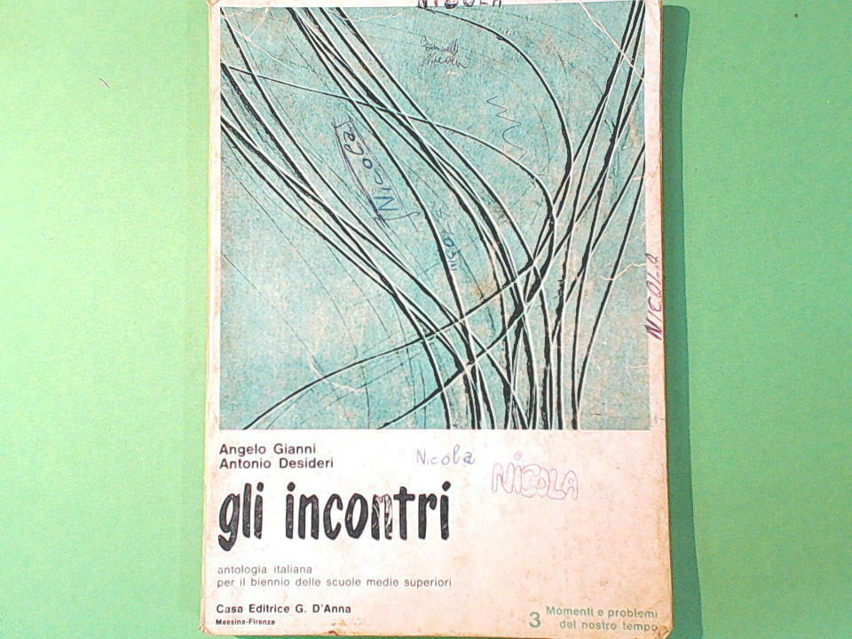 GLI INCONTRI A. GIANNI A. DESIDERI CASA EDITRICE D'ANNA