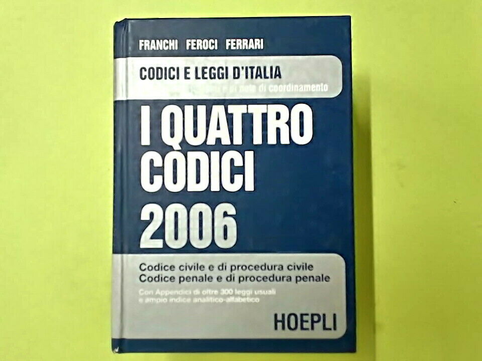 I QUATTRO CODICI 2006