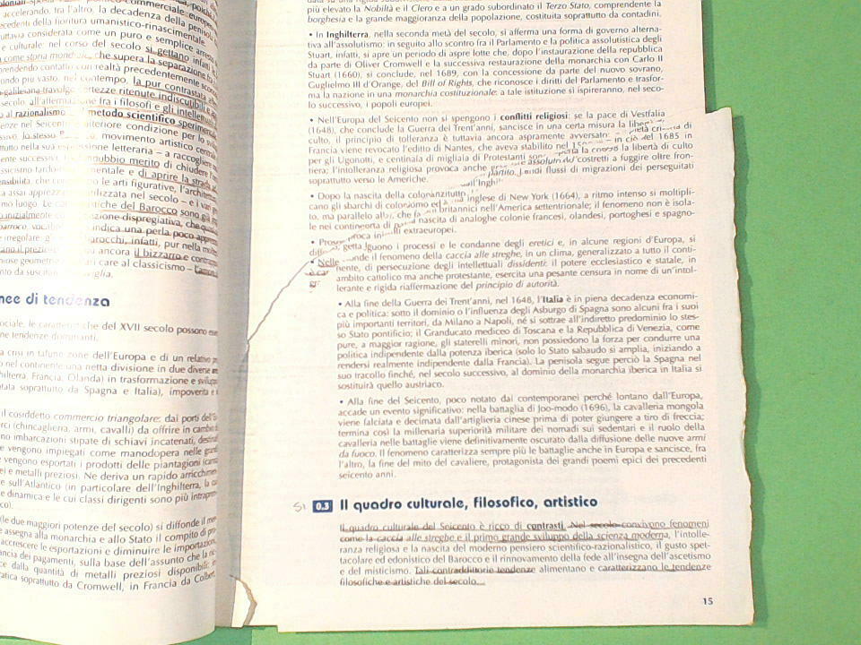 LETTERATURA PROGETTO MODULARE DAL BAROCCO ALL'ILLUMINISMO 3A-3B-3C - immagine 2
