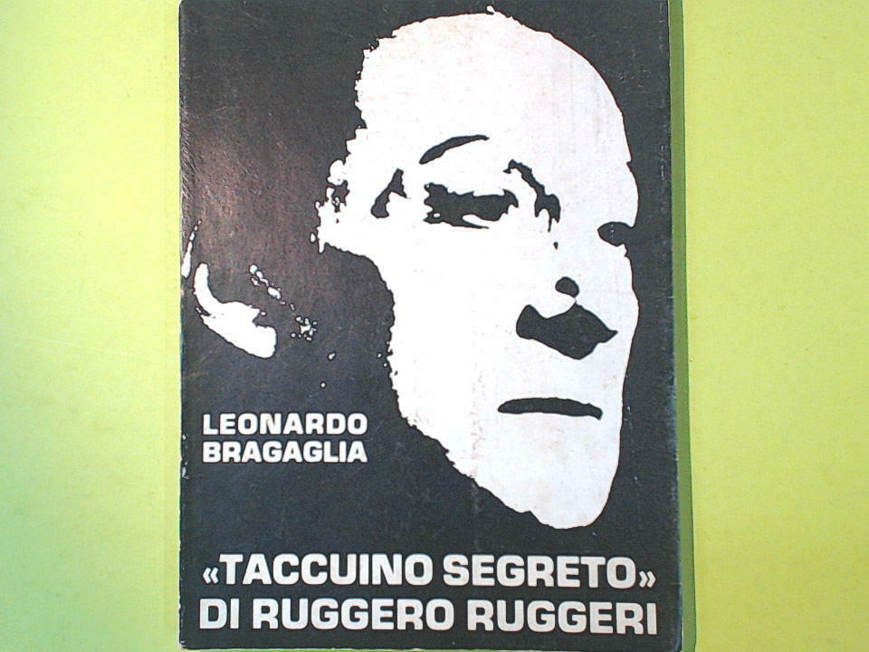 TACCUINO SEGRETO RUGGERI BRAGAGLIA ILA PALMA