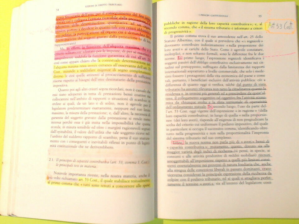 LEZIONI DIRITTO TRIBUTARIO VOL I PARTE GENERALE RUSSO GIUFFRE' - immagine 3