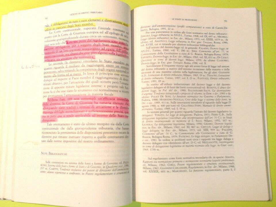 LEZIONI DIRITTO TRIBUTARIO VOL I PARTE GENERALE RUSSO GIUFFRE' - immagine 4