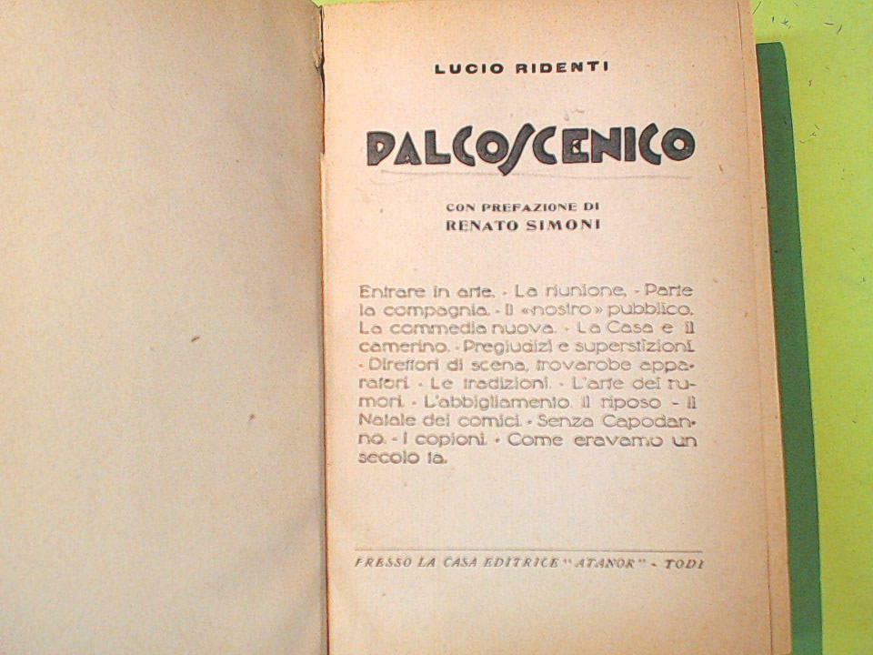 PALCOSCENICO DIECI MONOLOGHI DI GANDOLIN L'INNAMORATA - immagine 2