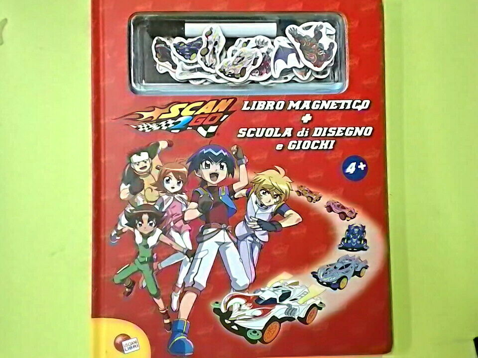 SCAN GO LIBRO MAGNETICO + SCUOLA DISEGNO E GIOCHI CARTONATO LISCIANI LIBRI