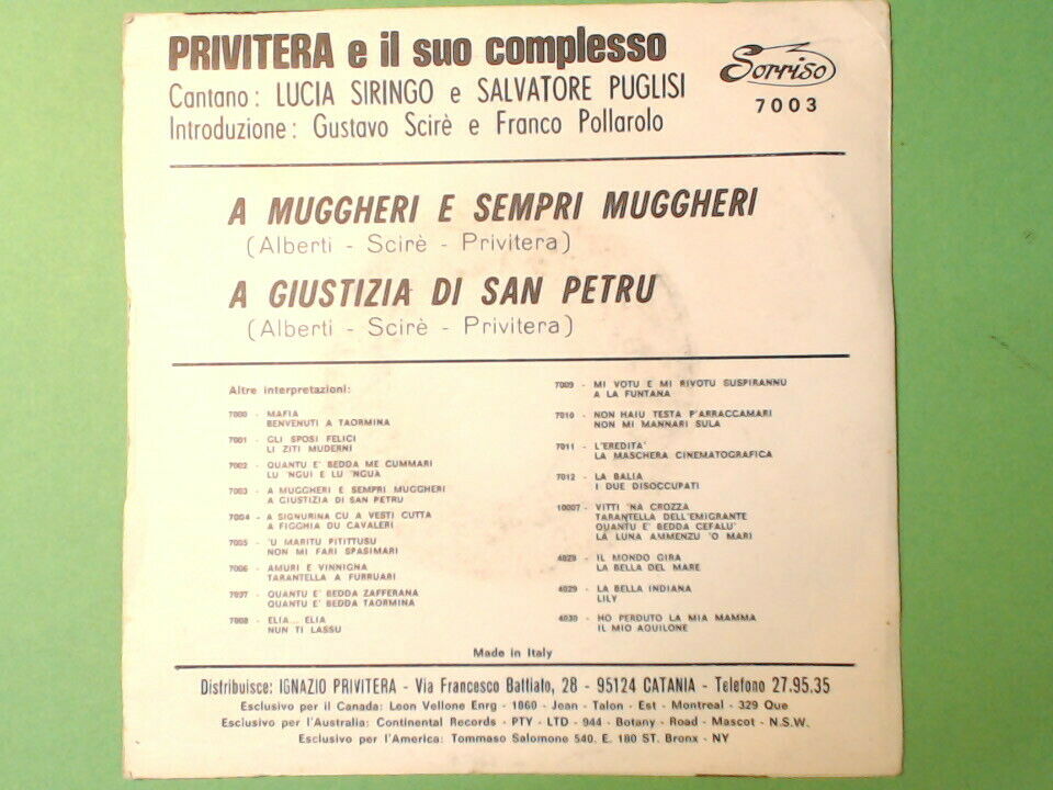 A MUGGHERI E' SEMPRE A MUGGHERI A GIUSTIZIA DI SAN PETRU SIRINGO PUGLISI SORRISO - immagine 3