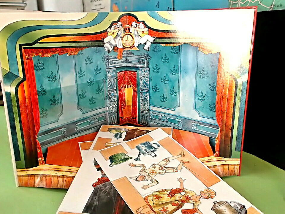 IL GRAN TEATRO DEI BURATTINI DI PINOCCHIO DEL FILM PINOCCHIO DI BENIGNI