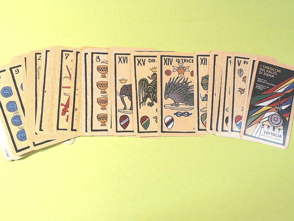 I TAROCCHI DEL PALIO DI SIENA LIBRO + 48 TAROCCHI - immagine 4