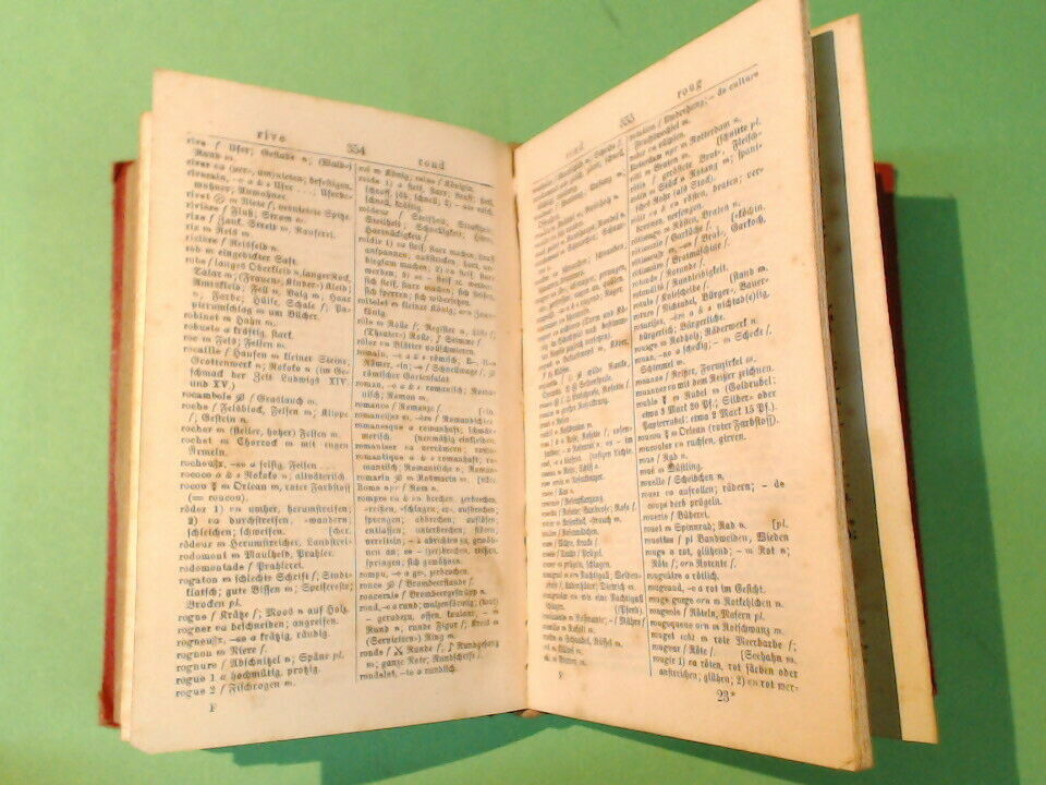 FRANZOSISCHES TASCHEN WORTERBUCH KOHLERS RECAM - immagine 5