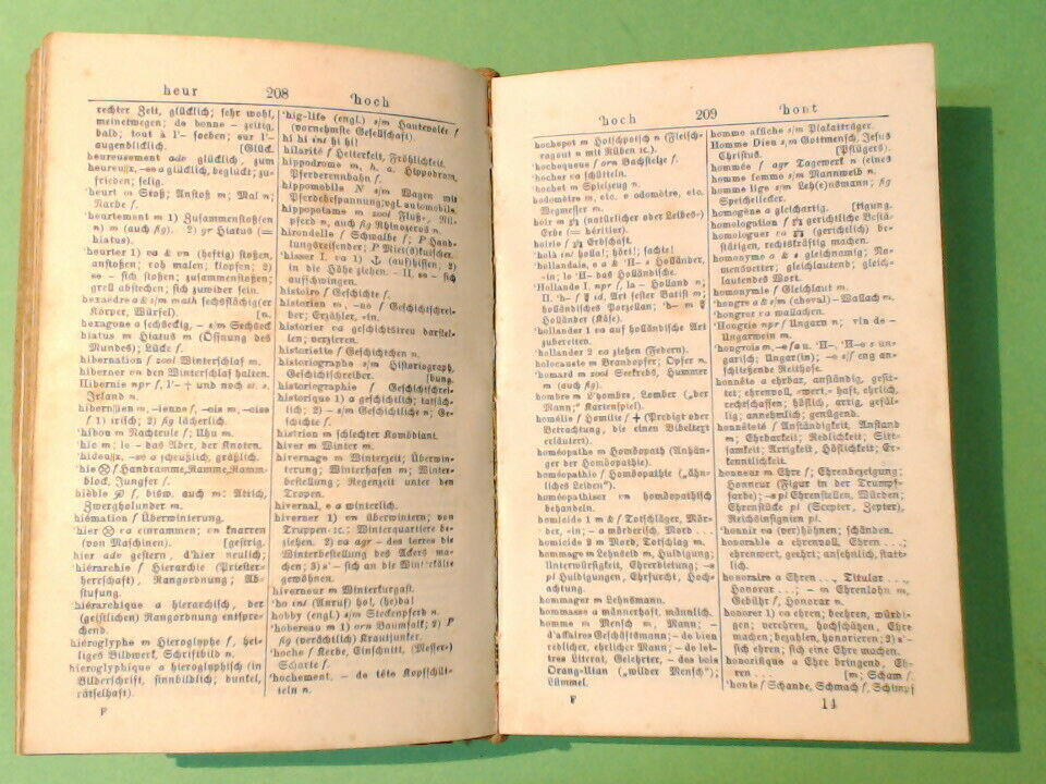 FRANZOSISCHES TASCHEN WORTERBUCH KOHLERS RECAM - immagine 6