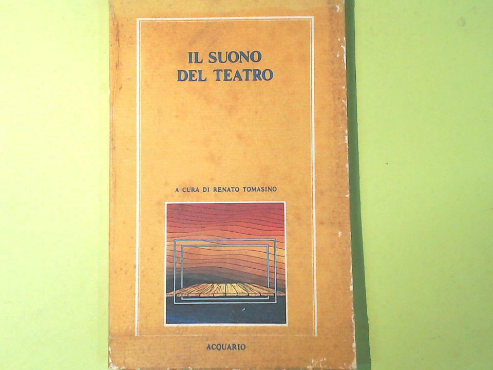 IL SUONO DEL TEATRO TOMASINO ACQUARIO