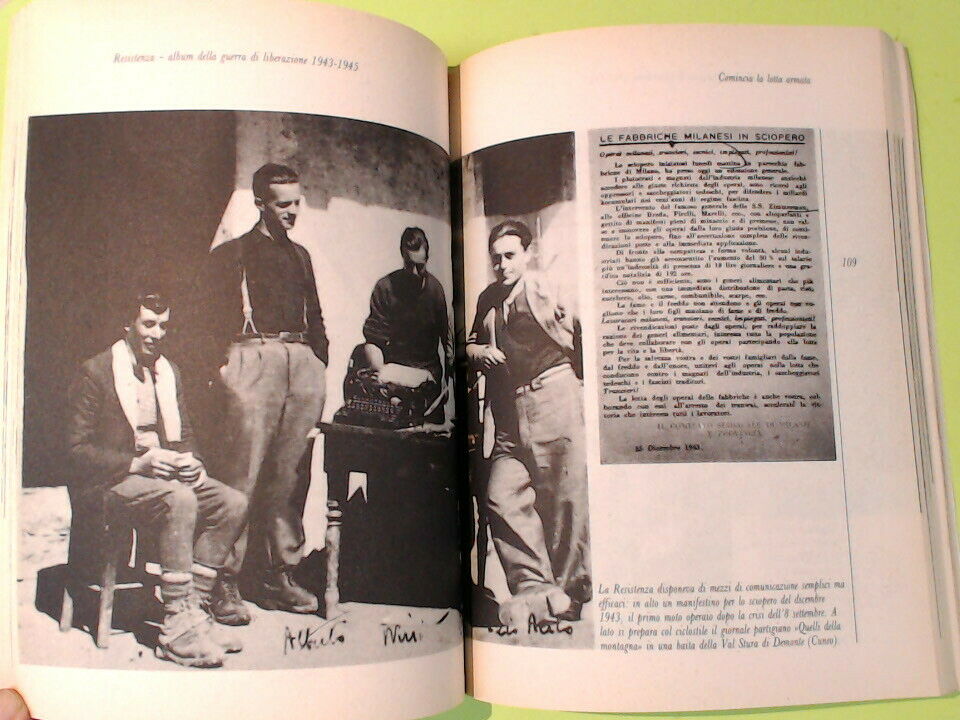 RESISTENZA ALBUM DELLA GUERRA DI LIBERAZIONE LURAGHI RIZZOLI 1998 - immagine 4